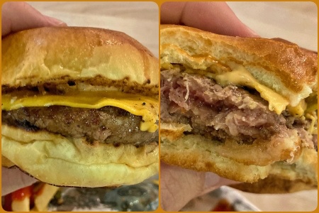Burg's cheeseburger