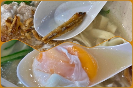 Egg and Ikan Bilis